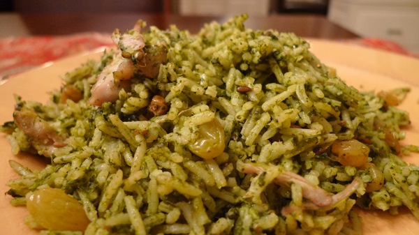chicken-pulao-with-spinach