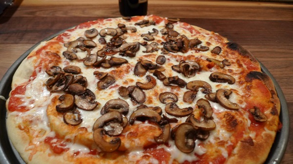 Image result for mushroom pizza