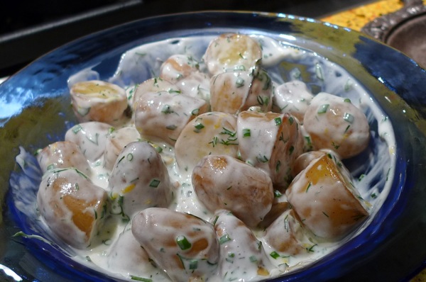 roasted-potatoes-with-sour-cream-and-dill