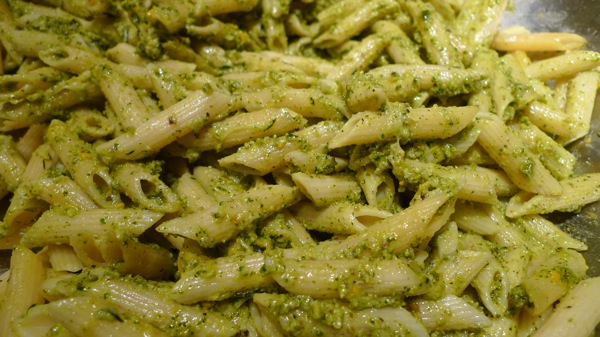 Pistachio Zucchini Pasta