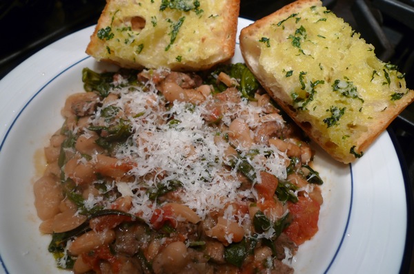 Chicken Sausage and Cannellini Bean Stew2