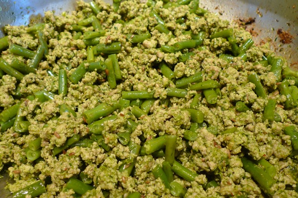 Haryali Keema with Green Beans