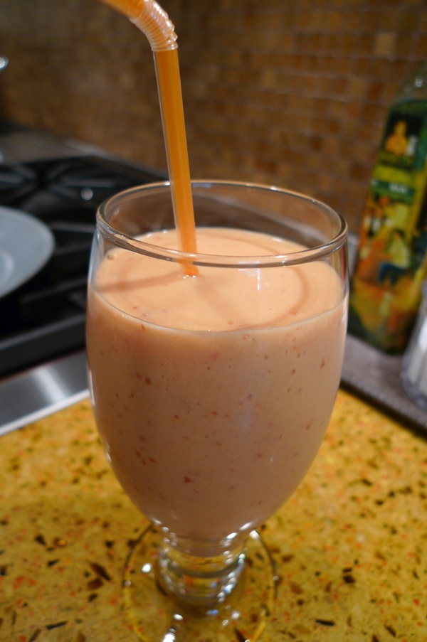 Mango Strawberry Shake