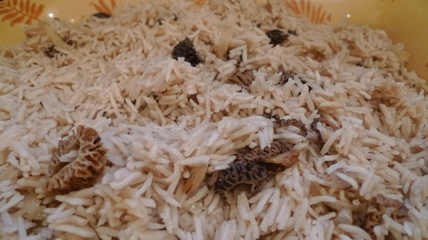 Morel Rice Pulao