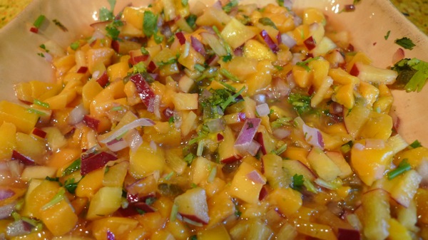 Mango and Nectarine Salsa