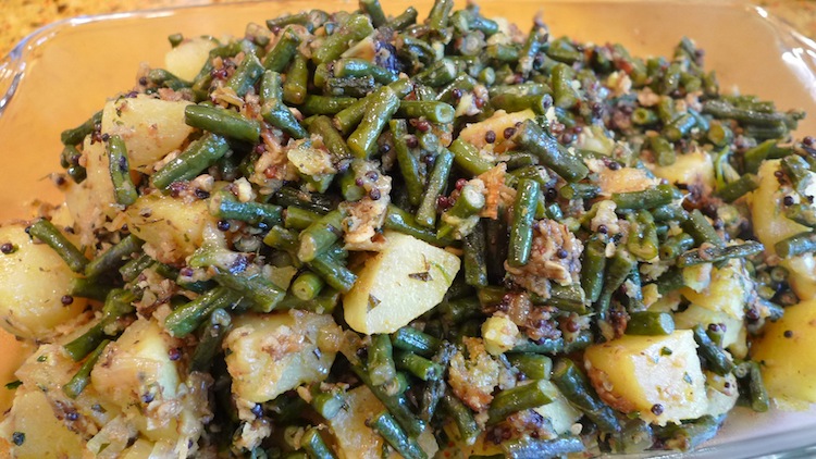 Green Beans and Potatoes with Coconut
