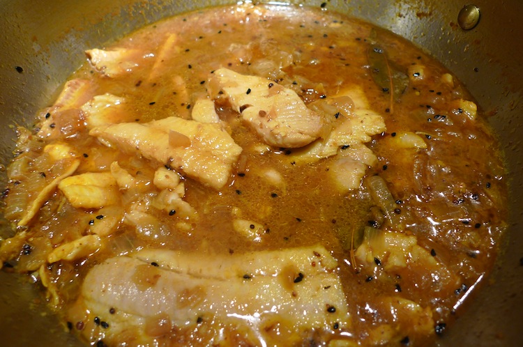 Fish Curry with Sole